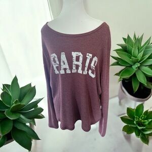 Pink Republic Purple Long Sleeve Hoodie